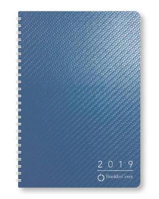 Franklincovey Planner 2019 Classic Weekly Flexible Pool Blue by Inc Browntrout Publishers image