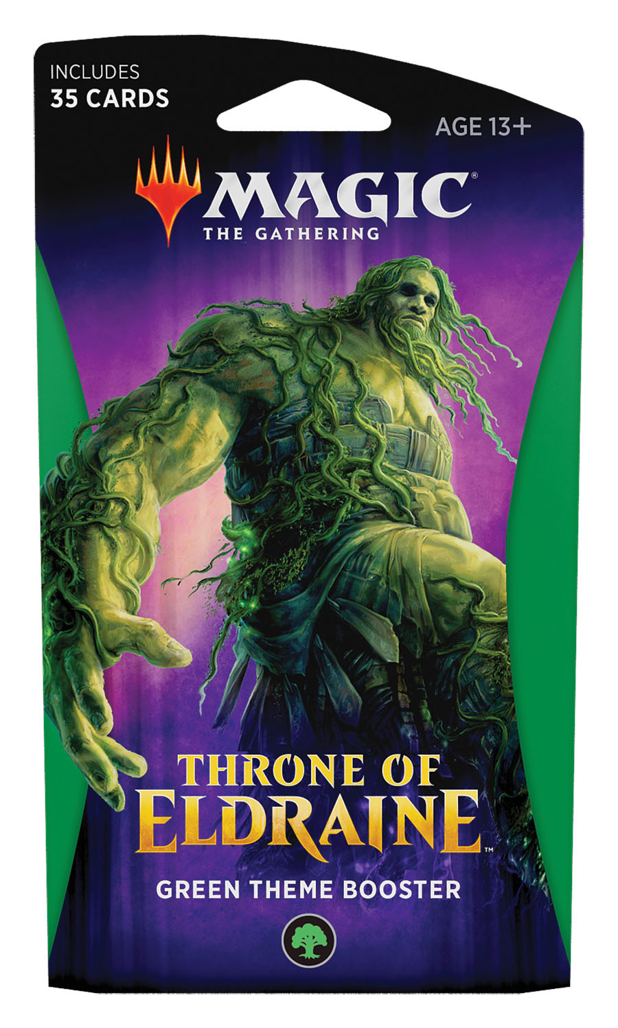 Magic The Gathering: Throne of Eldraine Green Theme Booster image
