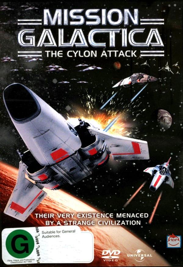 Mission Galactica - The Cylon Attack on DVD image