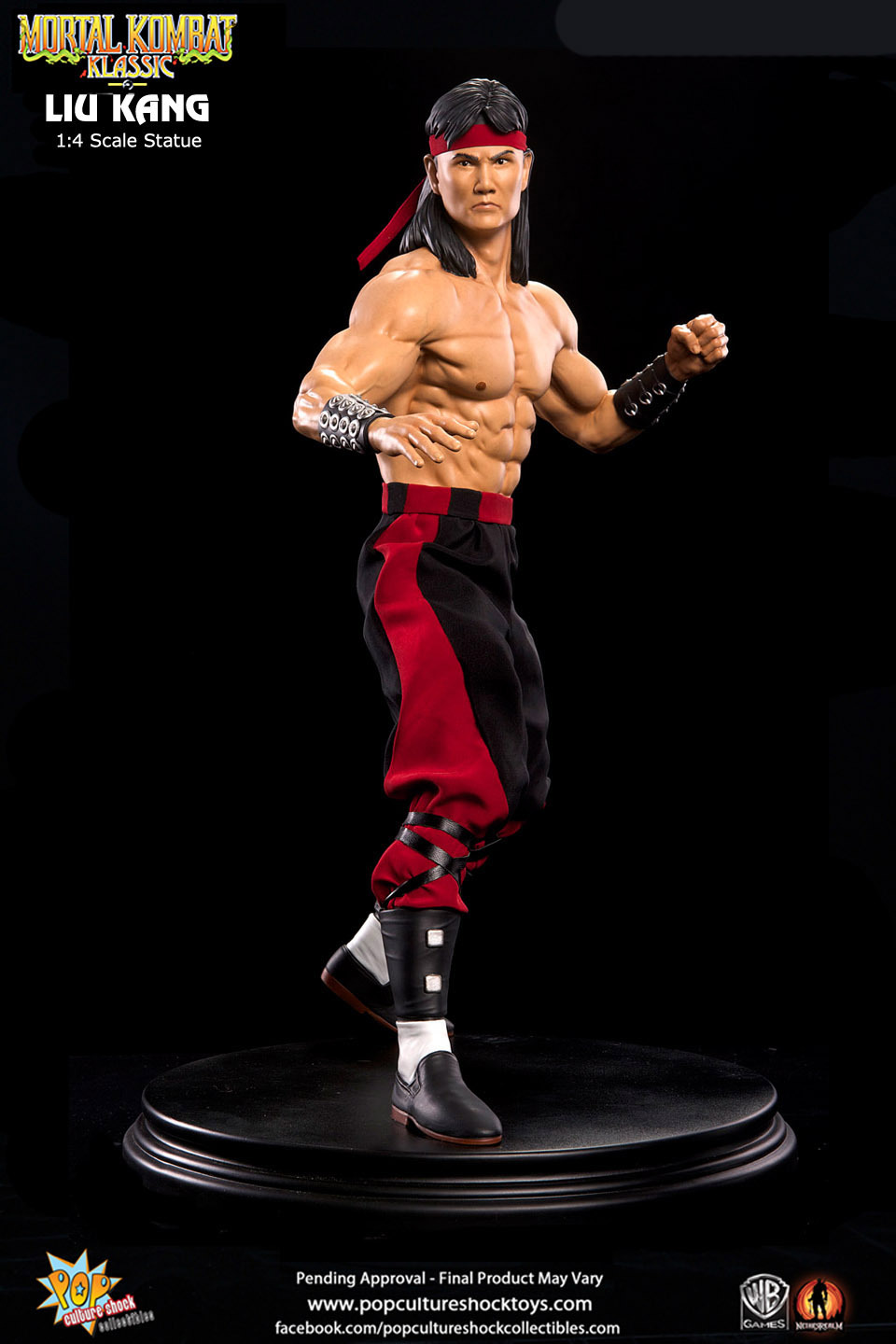 Mortal Kombat Klassic Liu Kang 1/4 Scale Statue image