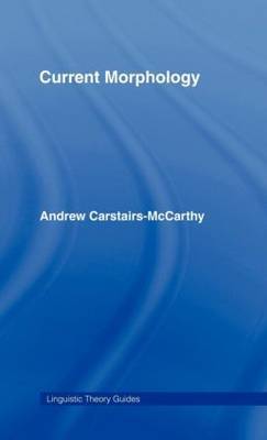 Current Morphology by Andrew Carstairs-McCarthy image