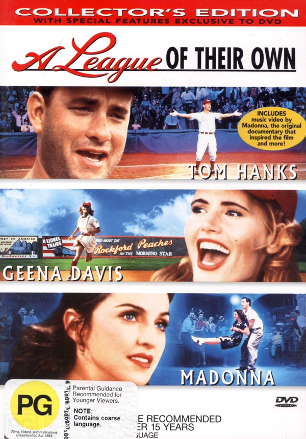 League Of Their Own, A on DVD image