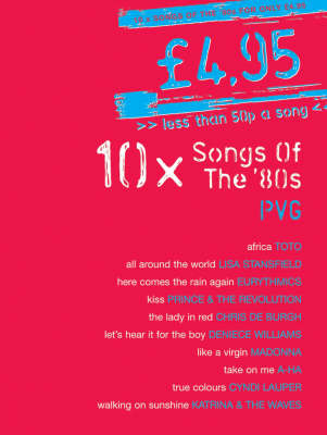 10 Songs Of The 80's: PVG image