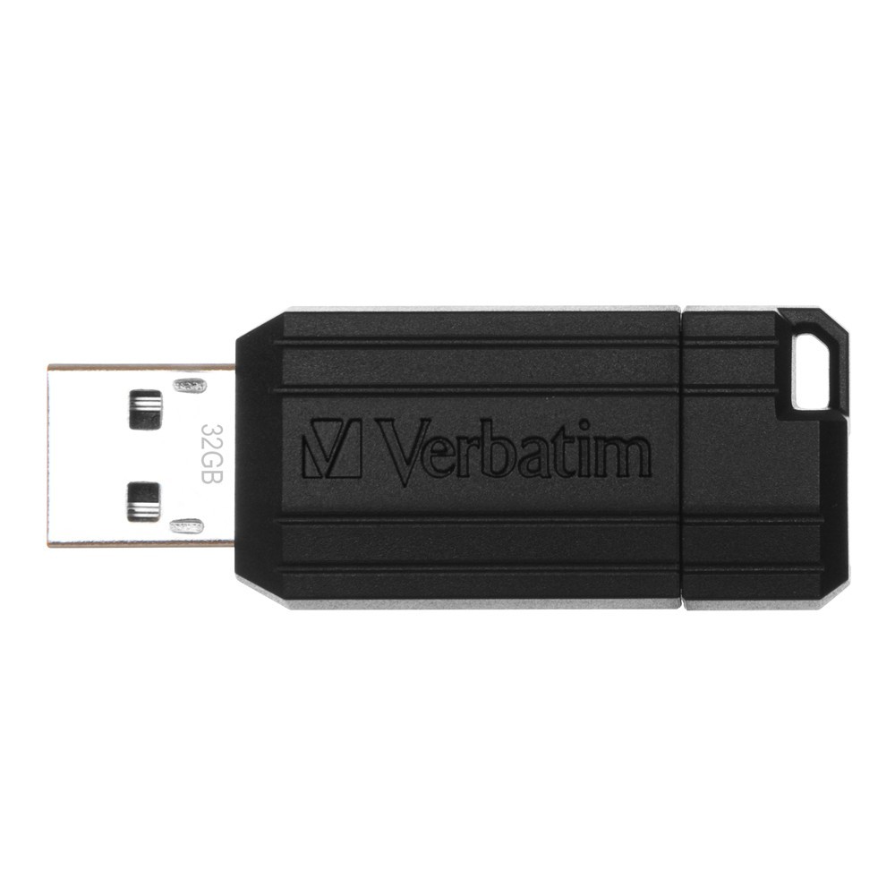 Verbatim Store'n'Go Pinstripe USB Drive - 32GB (Black)