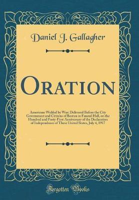 Oration by Daniel J Gallagher image