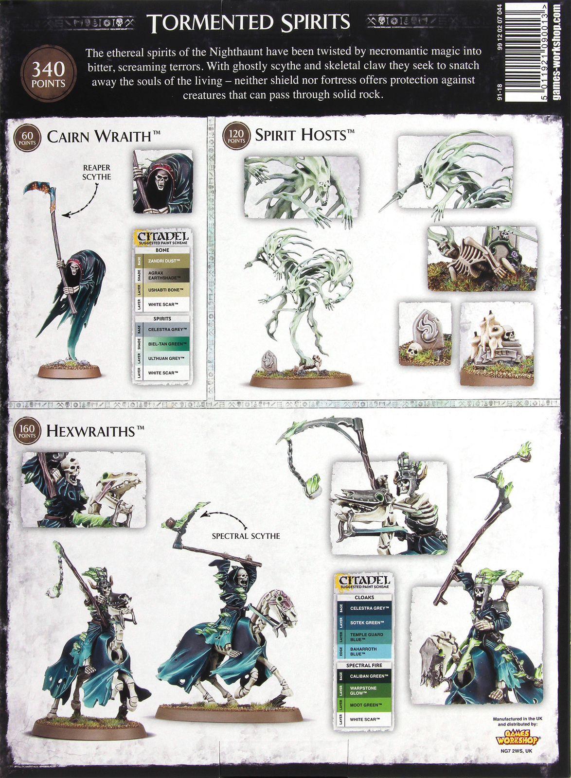 Warhammer Age of Sigmar: Nighthaunt Tormented Spirits image