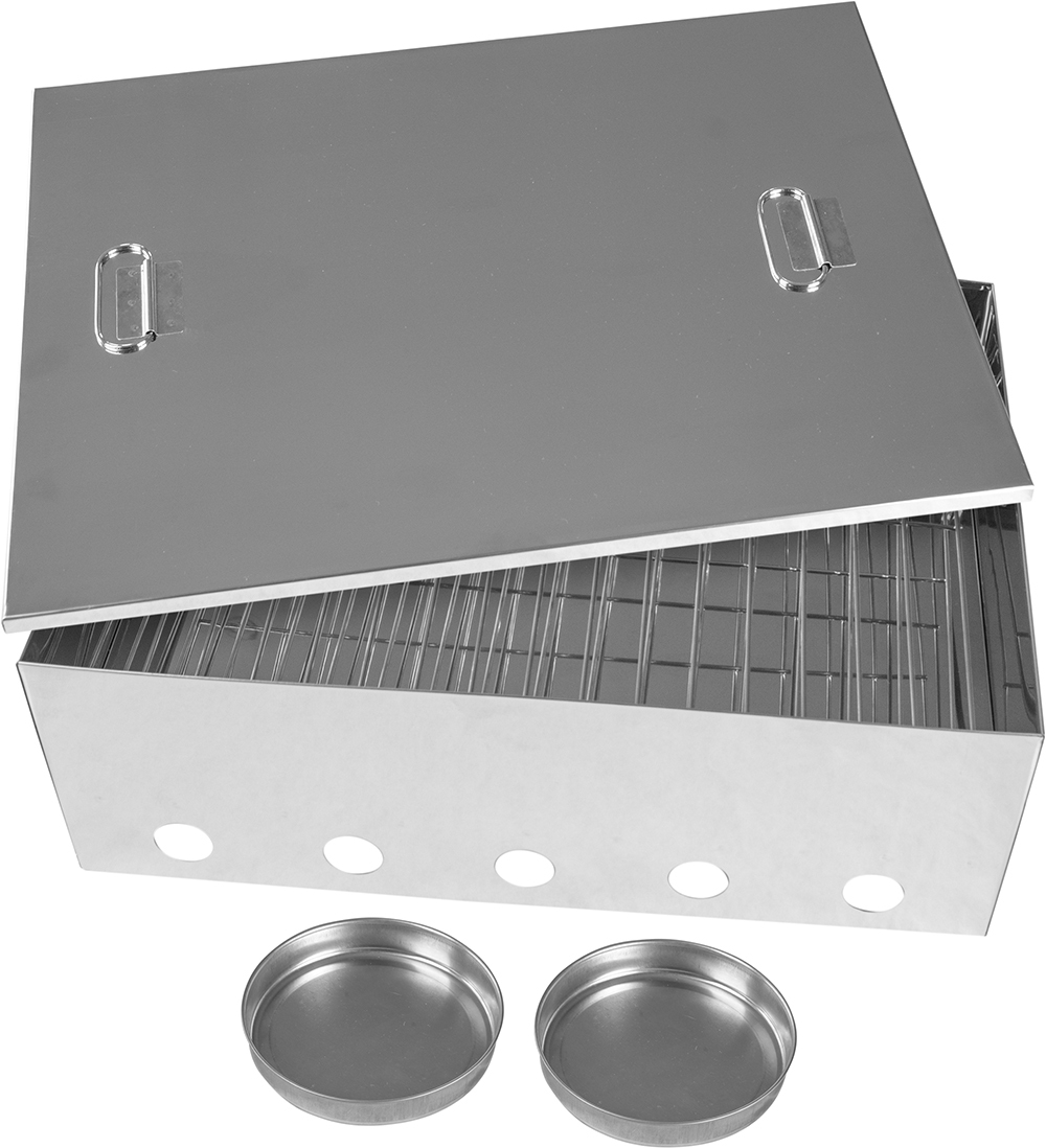 Kiwi Sizzler Large Stainless Steel Smoker image