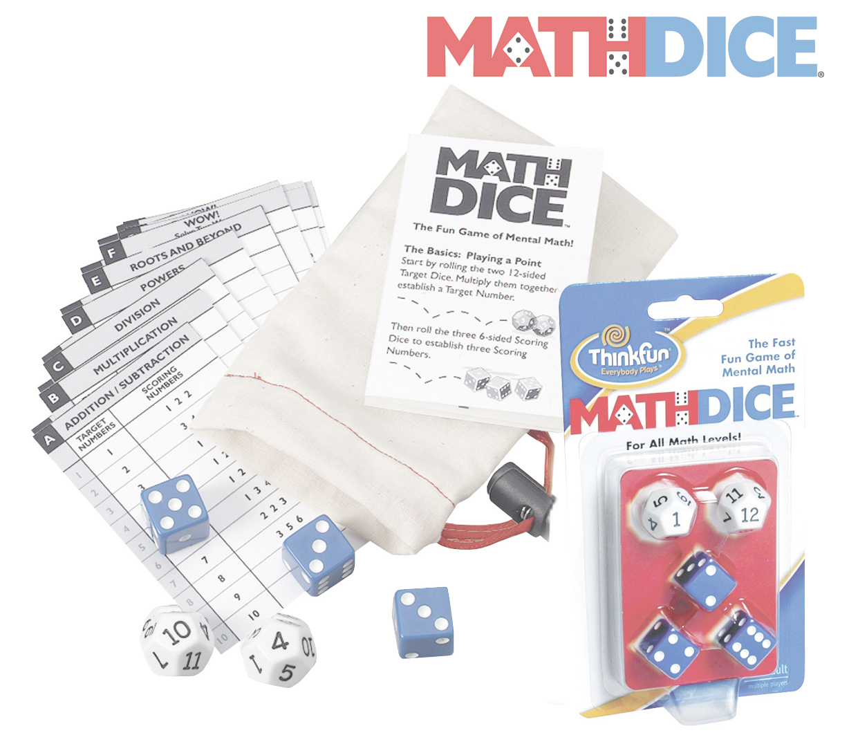 Thinkfun - Math Dice Game image