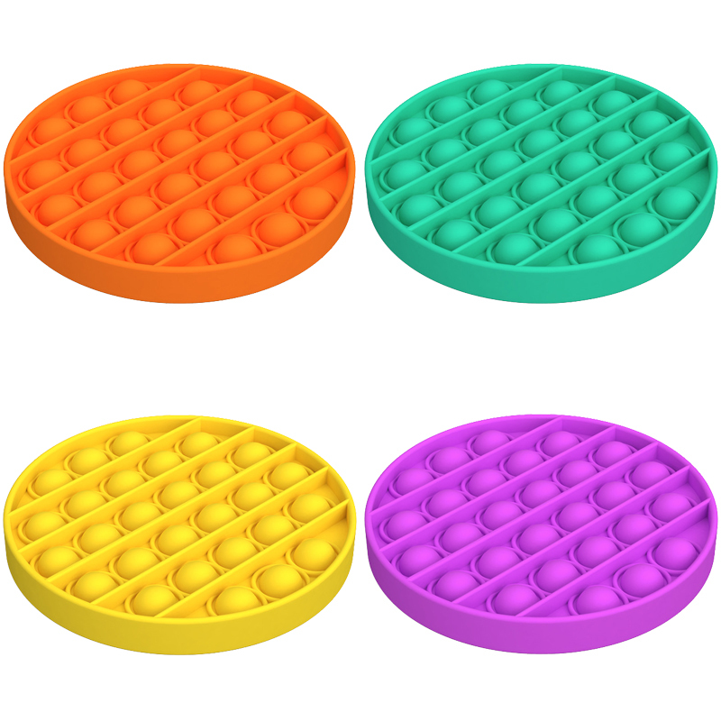 Popit: Fidget Toy - Circle (Assorted) image