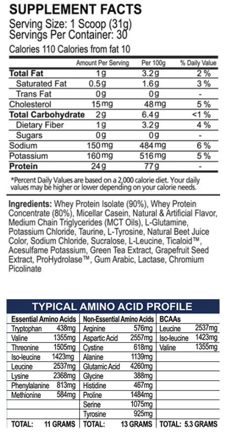EHP Labs: OxyWhey - Delicous Chocolate (30 Serves) image
