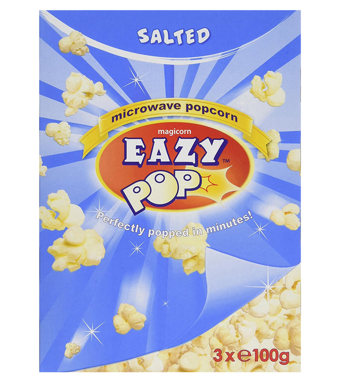Eazypop Microwave Popcorn Salt (48 Pack) at Mighty Ape NZ