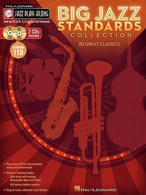 Big Jazz Standards Collection: Jazz Play-Along Volume 118 image