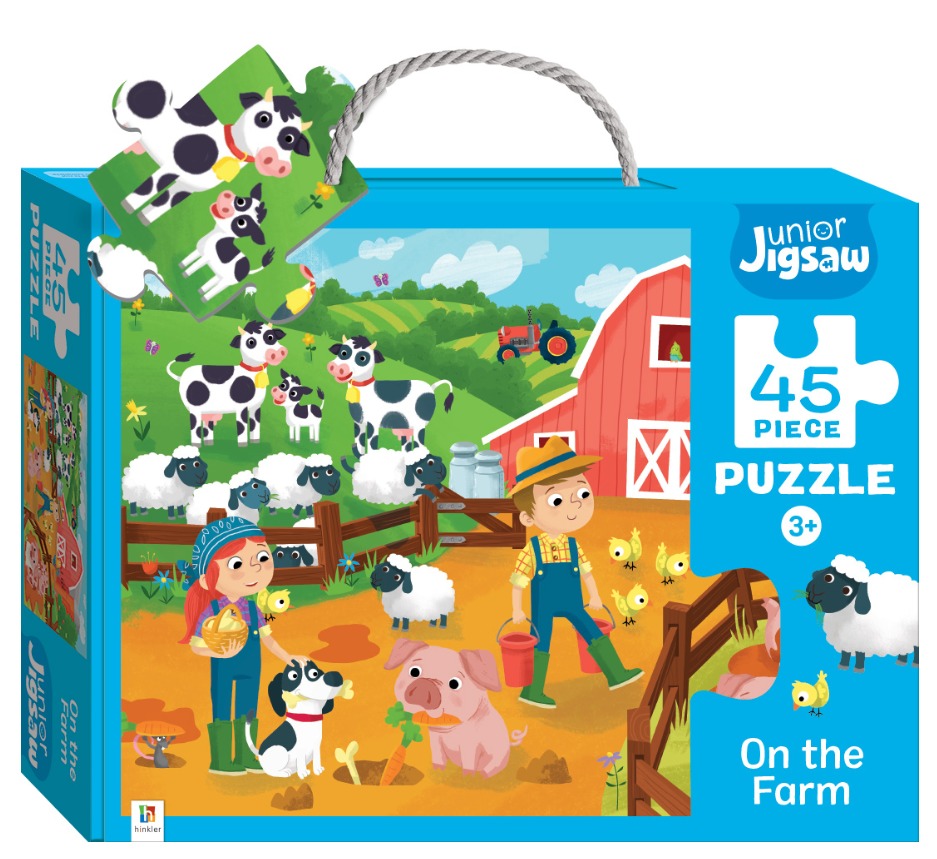 Junior Jigsaw: 45 Piece Puzzle - Farm image