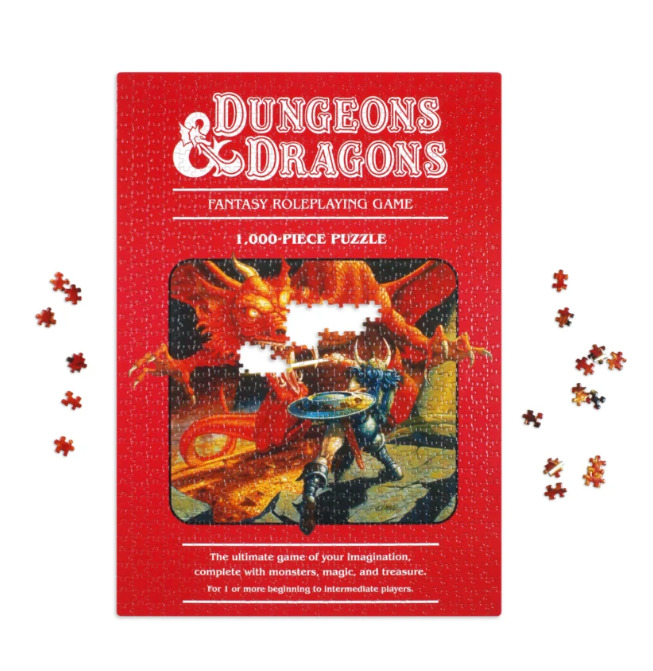 Dungeons & Dragons Jigsaw Puzzle Board Game at Mighty Ape Australia