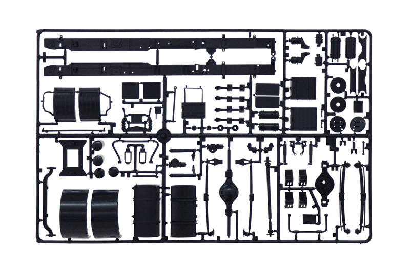 Italeri: 1/24 Volvo F-16 Globetrotter - Model Kit image
