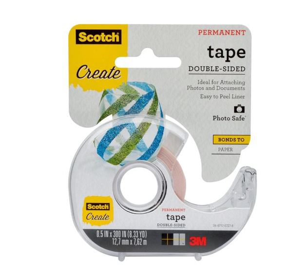 Buy Scotch Double Sided Scrapbooking Tape 12x7mm x 7.62m at Mighty Ape NZ
