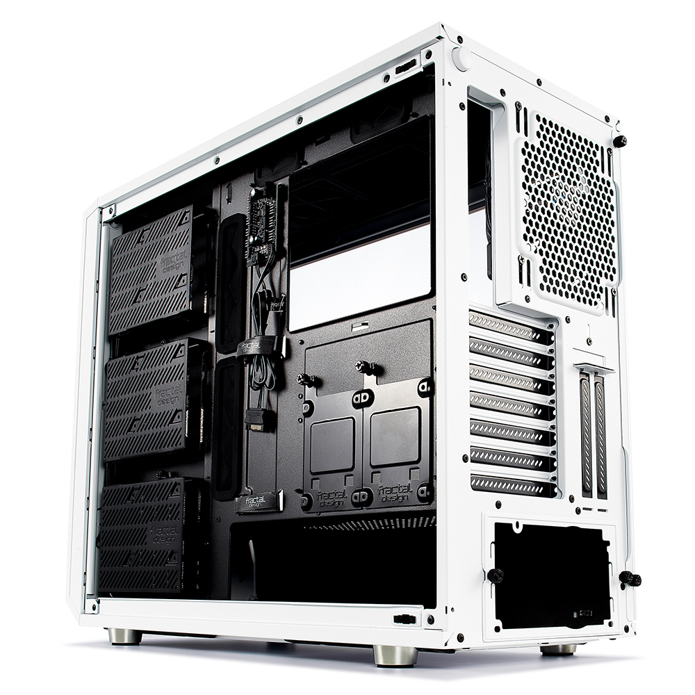 Fractal Design: Meshify S2 - White - Clear Tempered Glass image