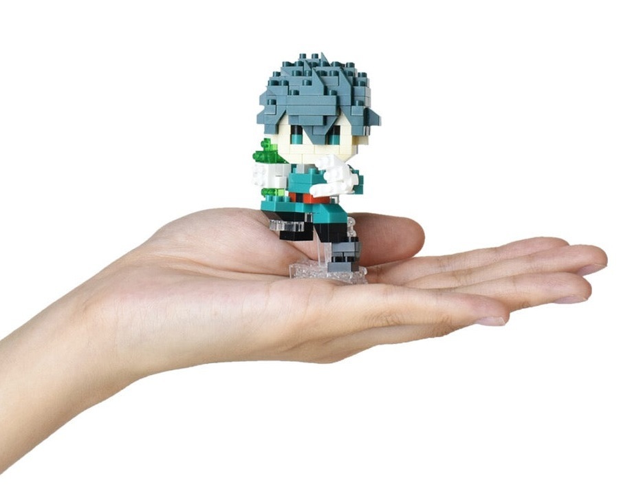 Nanoblock Kawada My Hero Academia – Izuku Midoriya – Kit Da Costruzione Da 220 Pezzi – Difficoltà 3/5 – Collezionabile