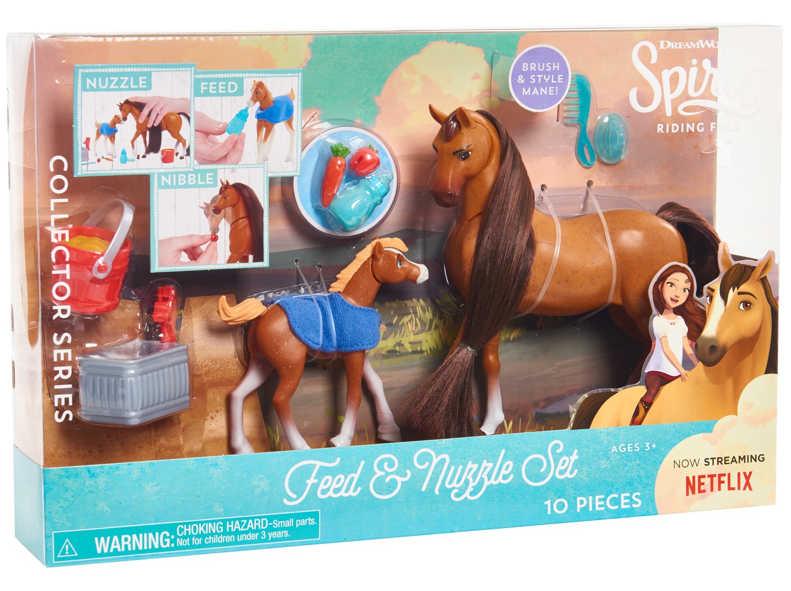 Spirit: Riding Free - Feed & Nuzzle Playset image