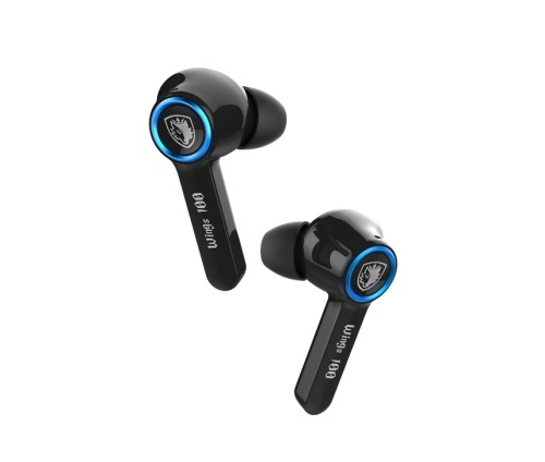 SADES Wings 100 TWS Gaming Earbuds - Black image