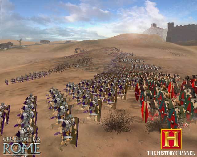 History Channel: Great Battles of Rome for PSP image
