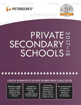 Private Secondary Schools 2017-18 image