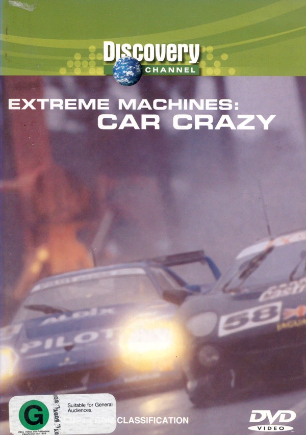 Extreme Machines - Car Crazy on DVD image