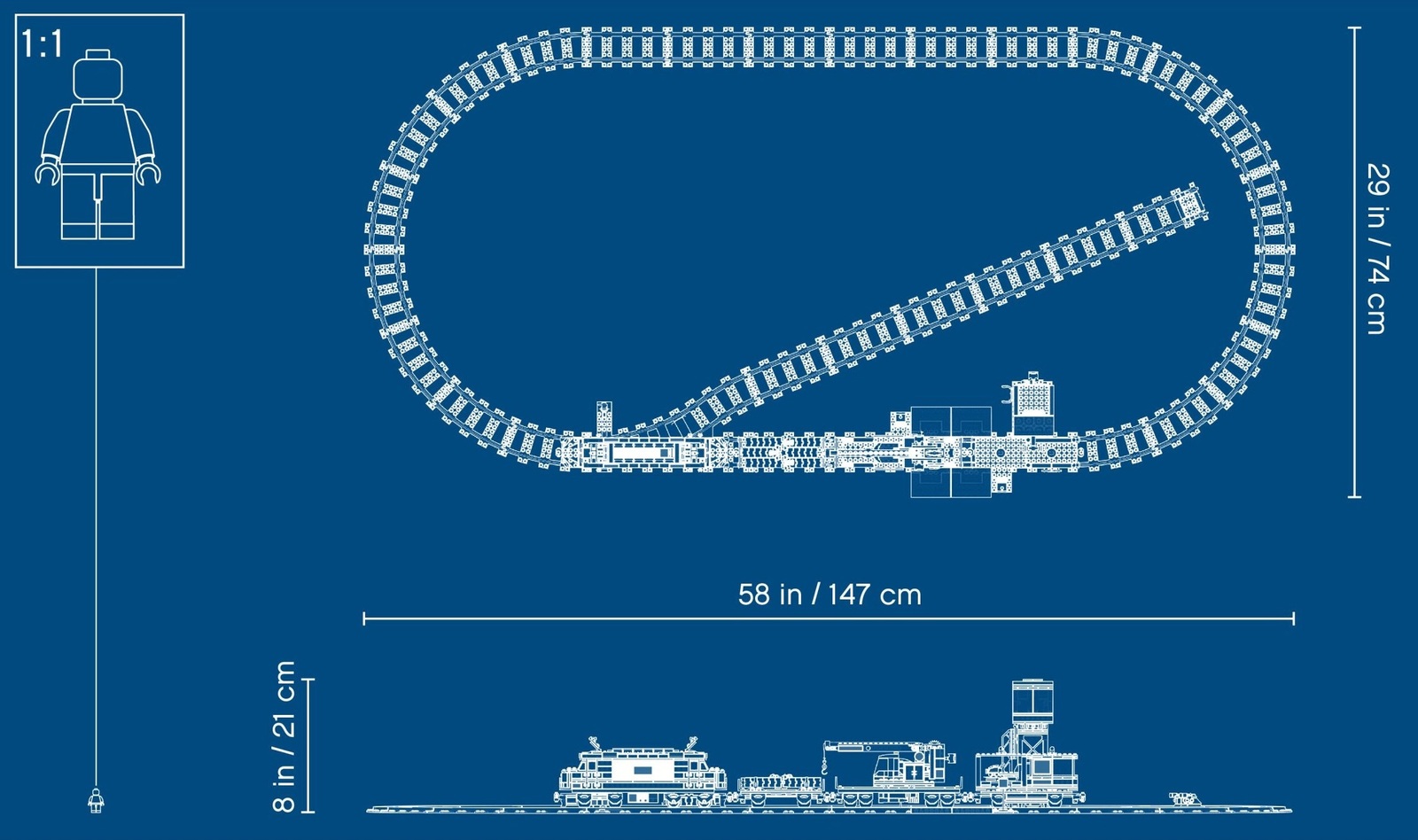 LEGO City - Cargo Train (60198) image