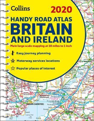 2020 Collins Handy Road Atlas Britain by Collins Maps image