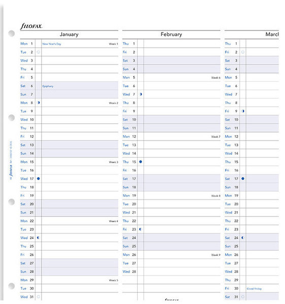 Buy Filofax A4 2023 Refill Year Planner at Mighty Ape NZ