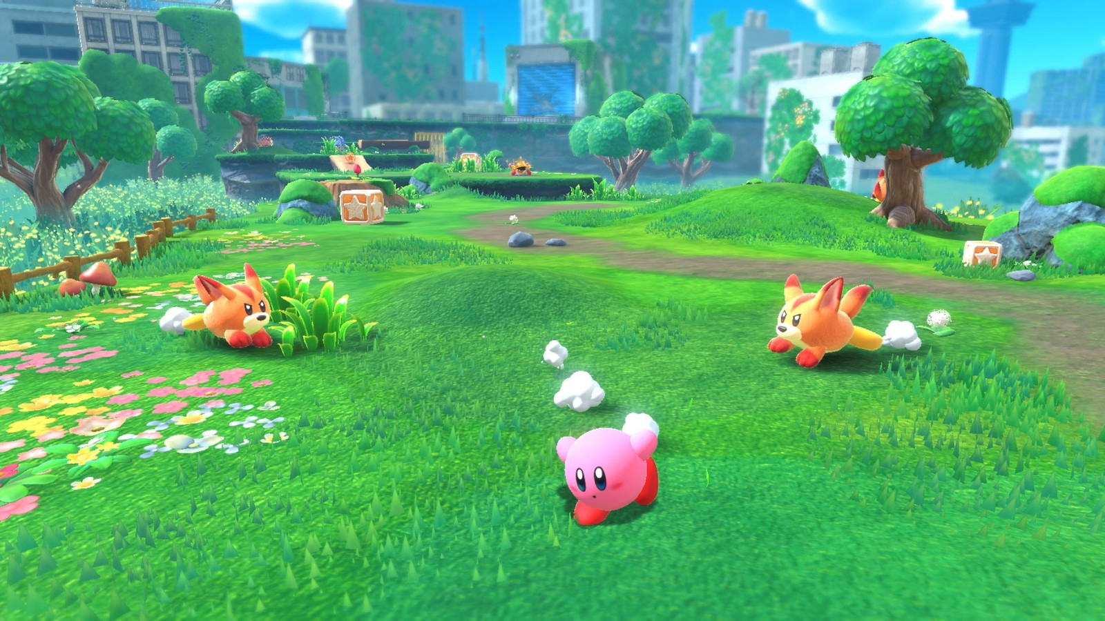 Kirby and the Forgotten Land for Switch image