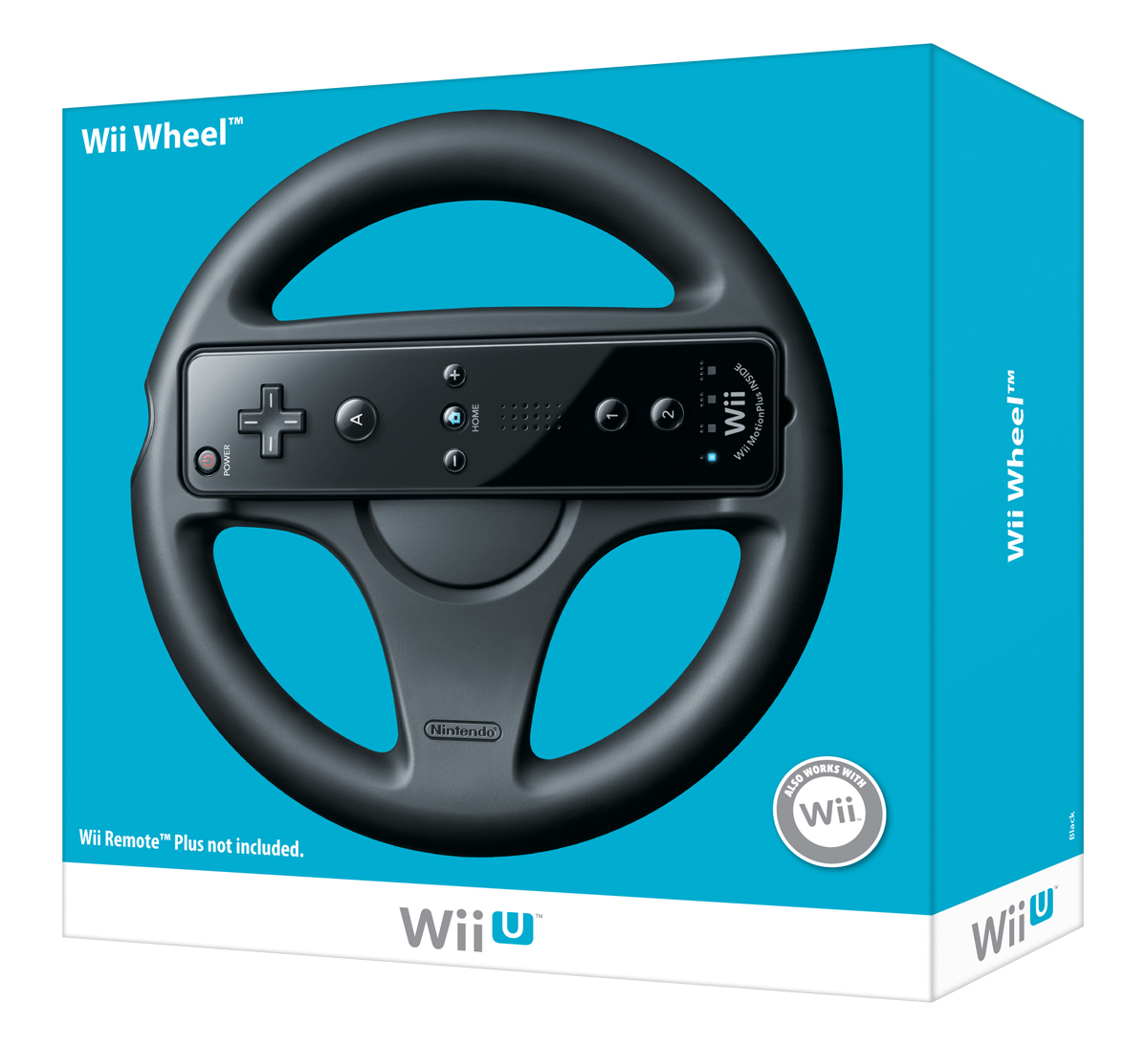 Wii U Wheel (Black) image