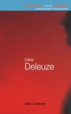 Gilles Deleuze by Claire Colebrook image