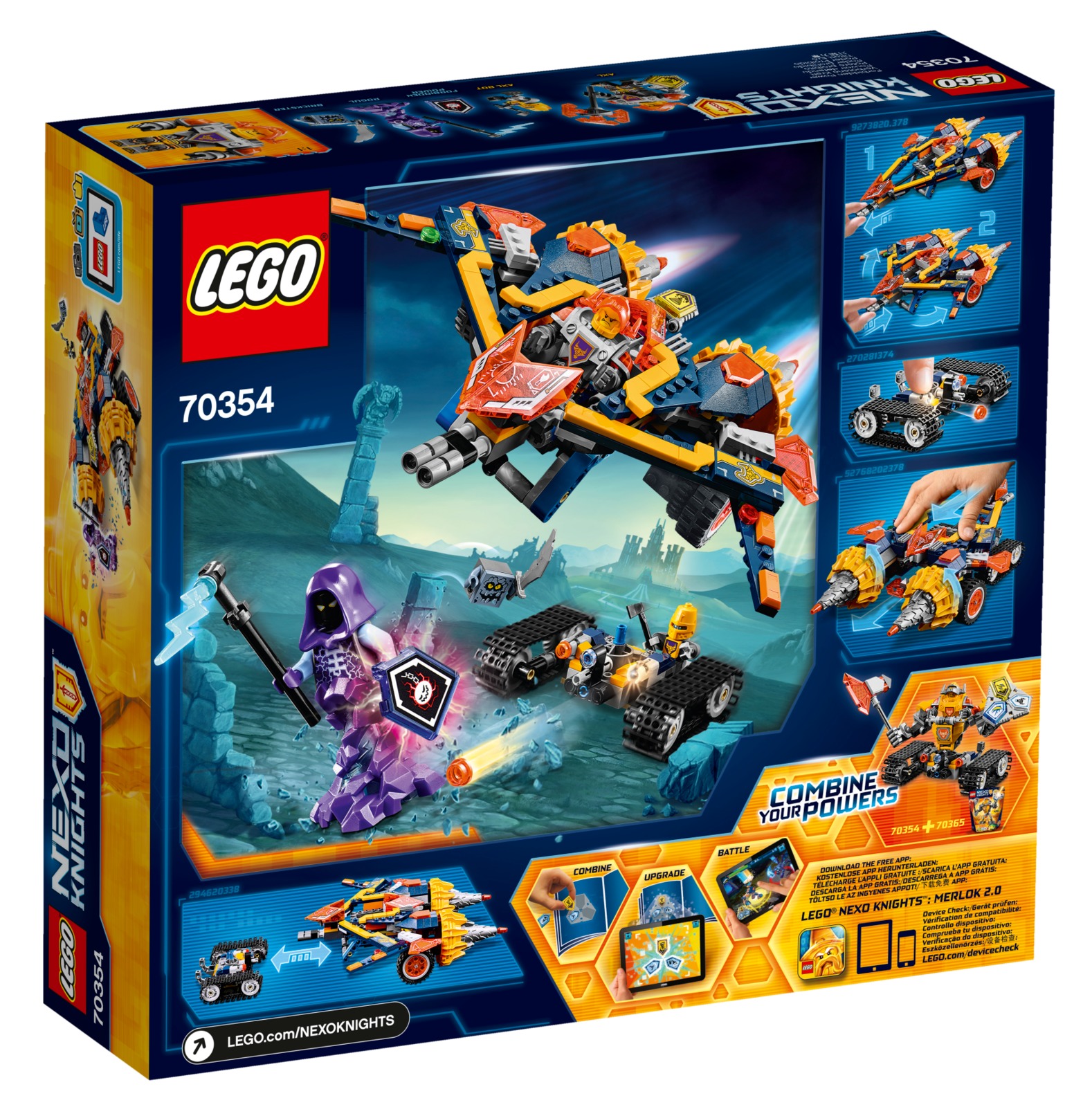 LEGO Nexo Knights: Axl's Rumble Maker (70354)