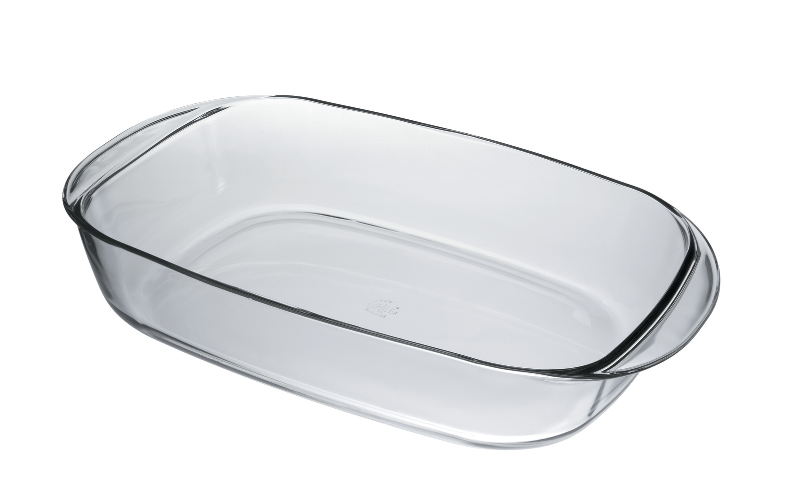 Ovenchef Large Rectangular Roasting Dish Clear Glass (41cm) at
