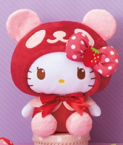 hello kitty plush strawberry