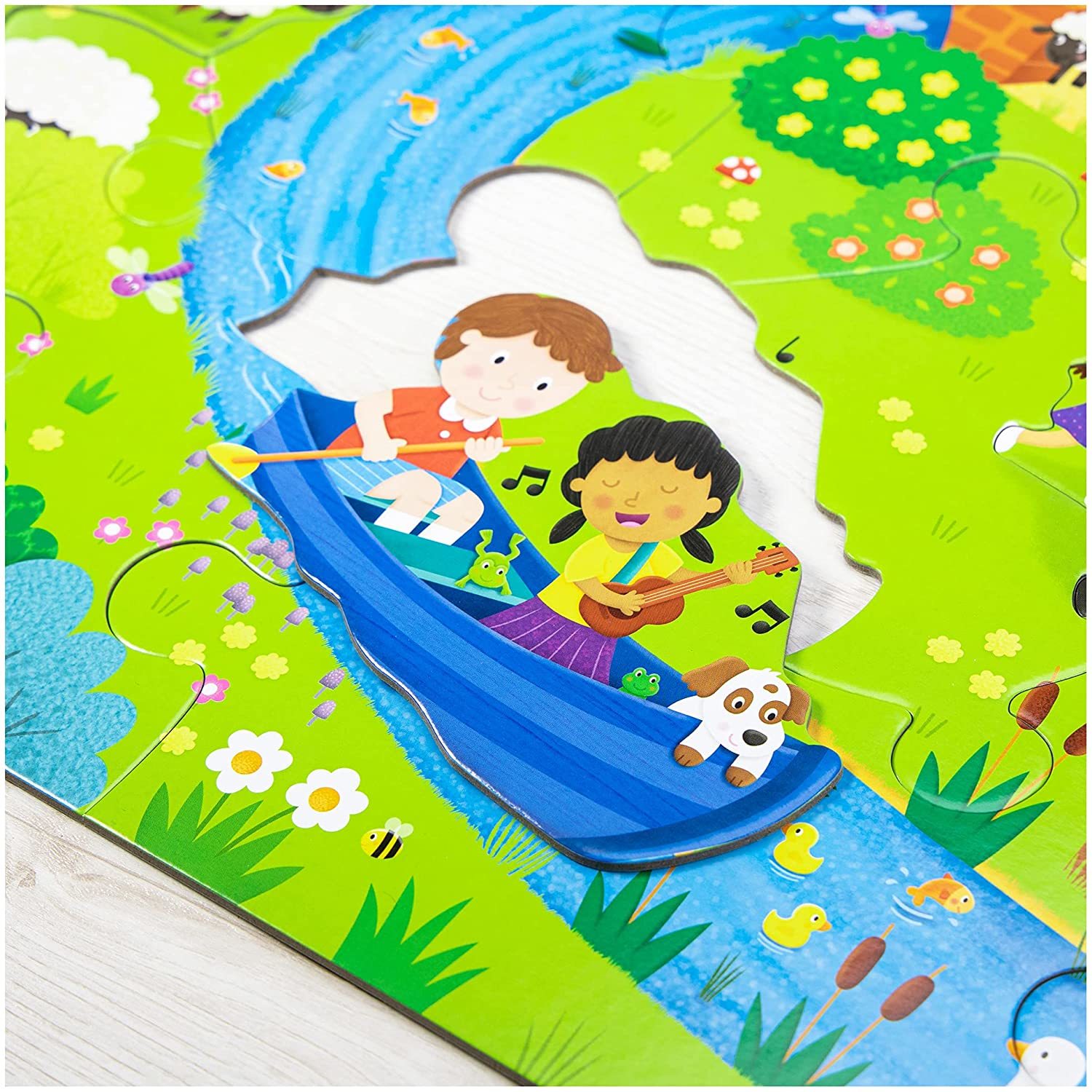 Buy Galt Giant Floor Puzzle Nursery Rhymes at Mighty Ape NZ