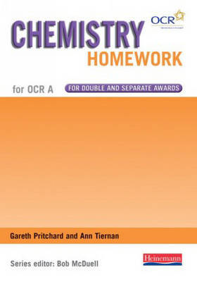 Chemistry Homework Book on Paperback by Gareth Pritchard