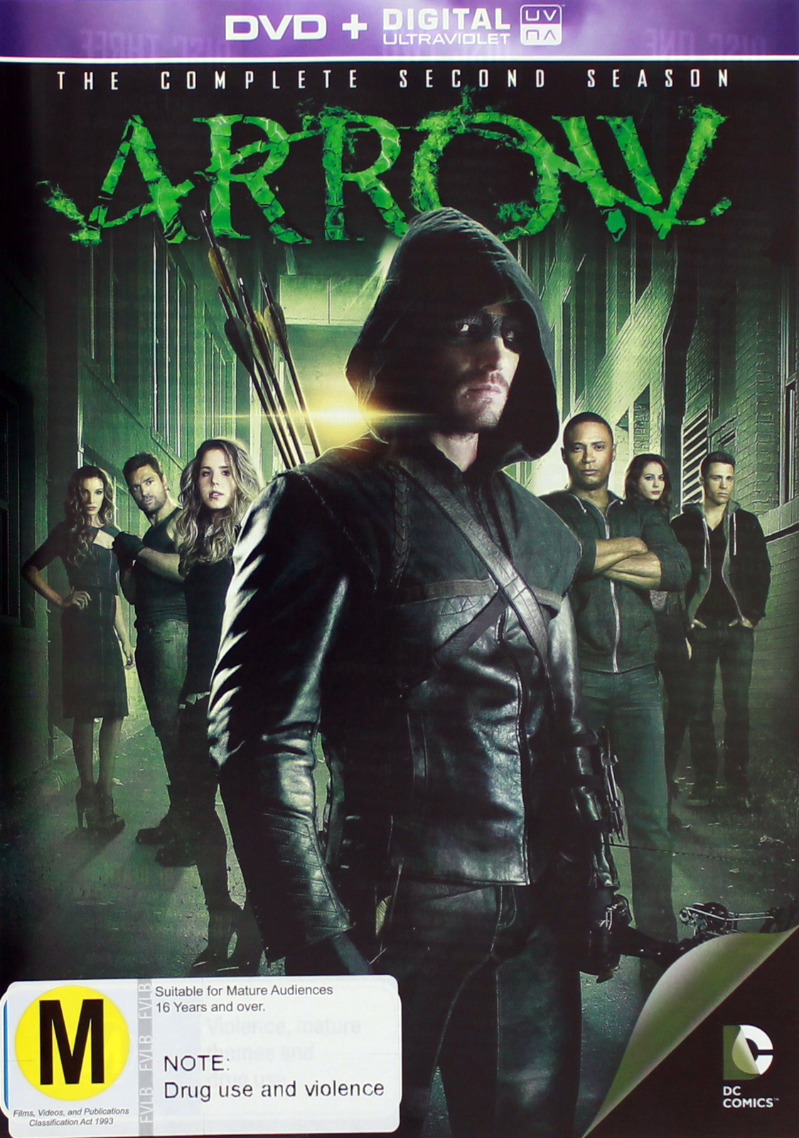 Arrow season 2 dvd buy now at mighty ape nz