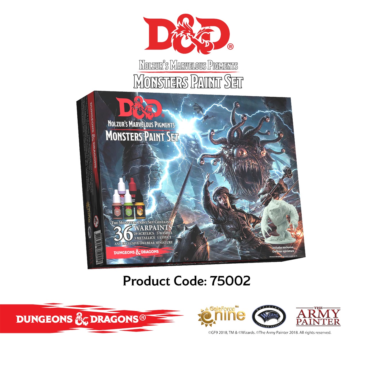 Army Painter D&D Monsters Paint Set image
