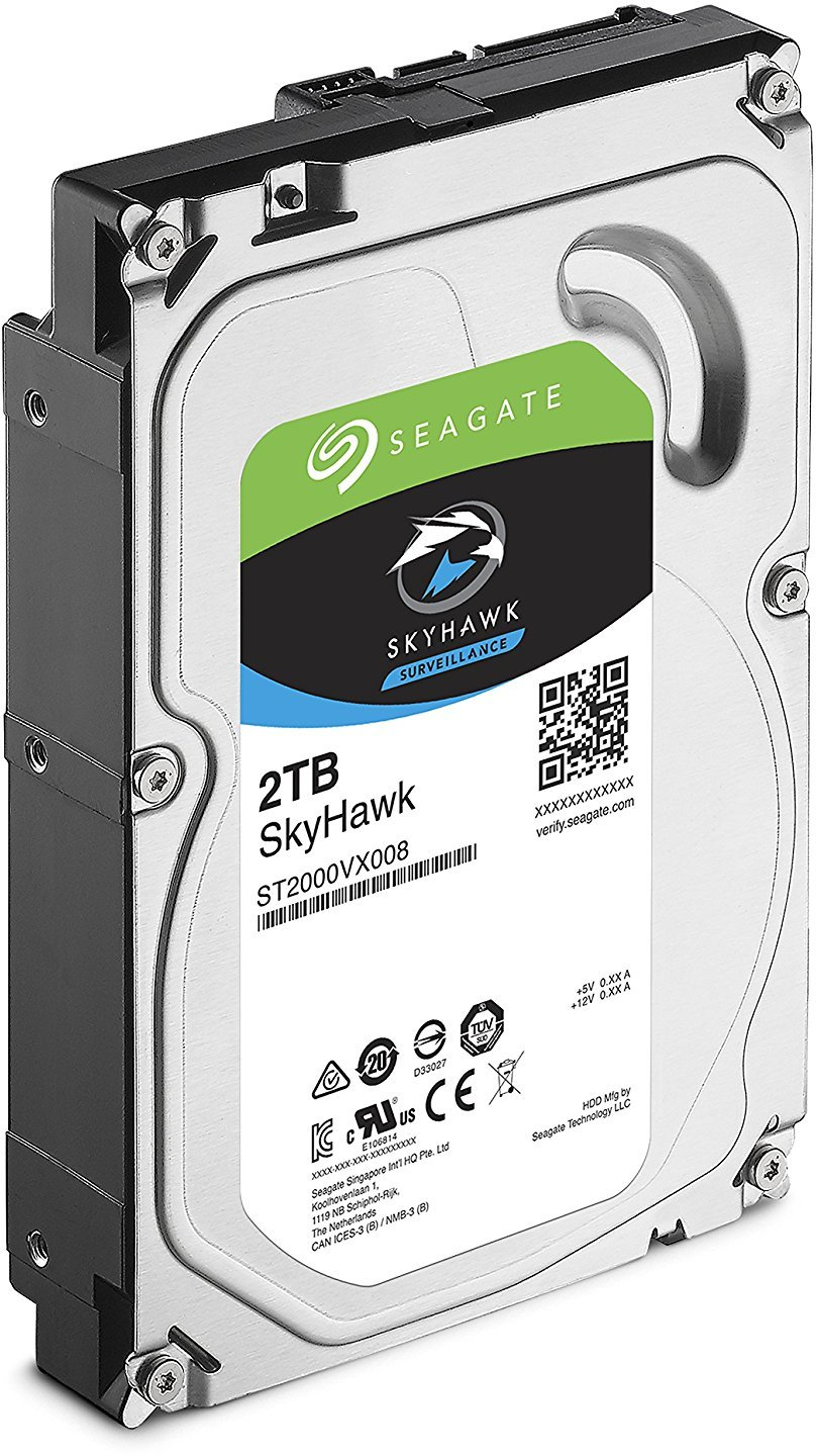 2TB Seagate SkyHawk Surveillance 3.5" SATA HDD image