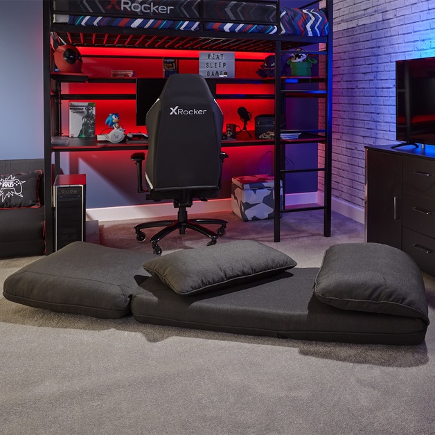 X Rocker Crash Pad XL Convertible Gaming Futon Buy Now at Mighty