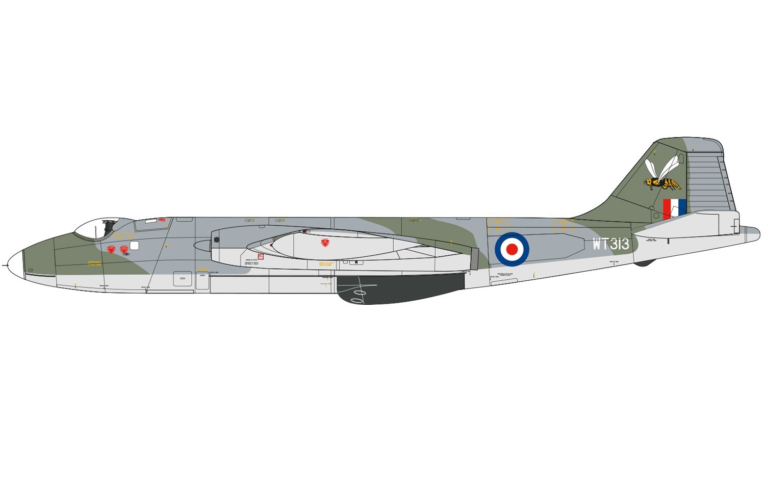 148 English Electric Canberra B2/B20 Down at Mighty Ape