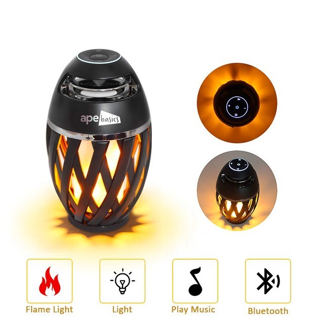 LED Flame Atmosphere Bluetooth Speaker at Mighty Ape Australia