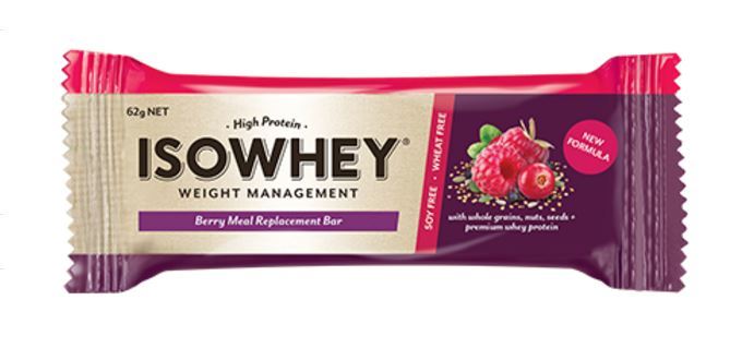 IsoWhey Meal Replacement Bar - Berry (62g x 12) image