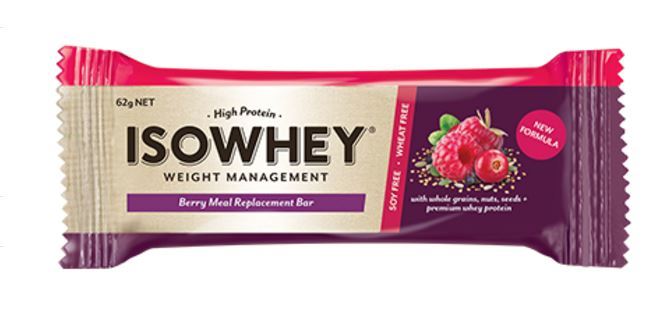 IsoWhey Meal Replacement Bar - Berry image