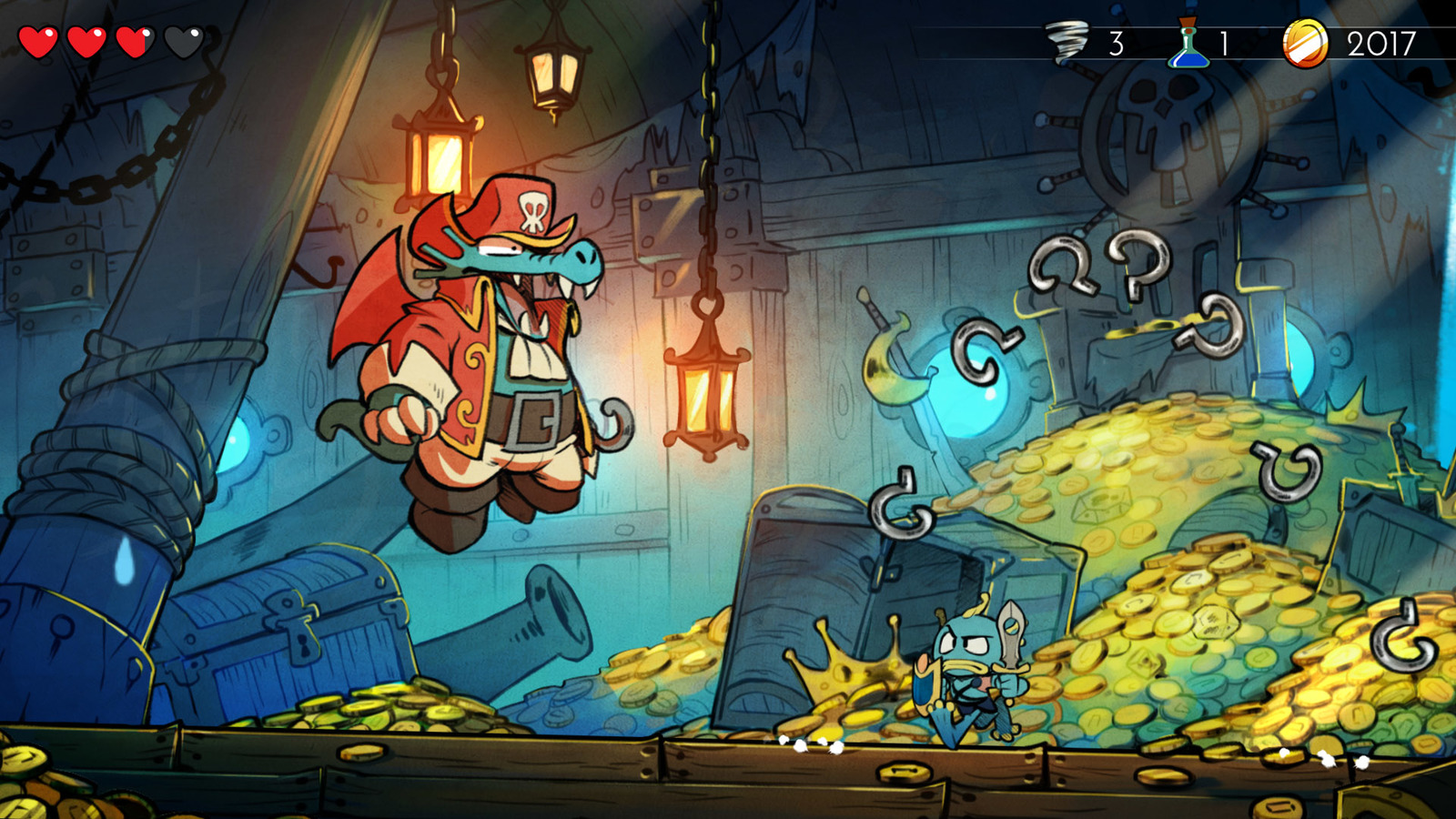 Wonder Boy: The Dragon's Trap on PS4