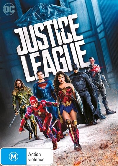 Justice League on DVD image