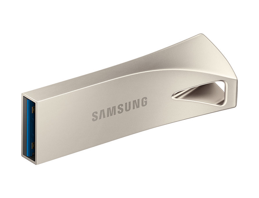 Samsung USB Flash Drive BAR Plus - 32 GB - USB 3.1 Type A - Silver image