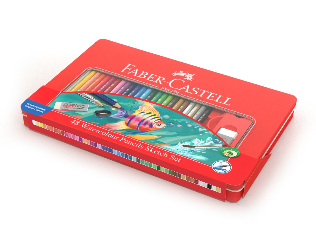 Faber-Castell: Watercolour Sketch (Set of 48) image